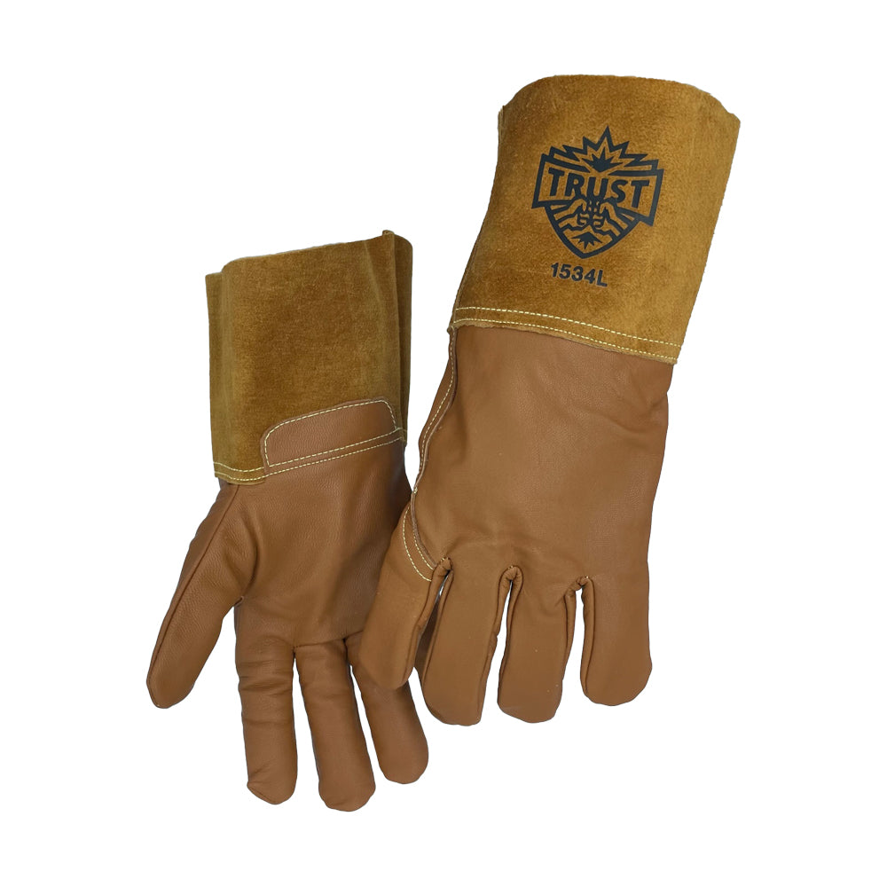 1534 OIL RESISTANT KIDSKIN CUT LEVEL A7 TIG WELDERS GLOVE