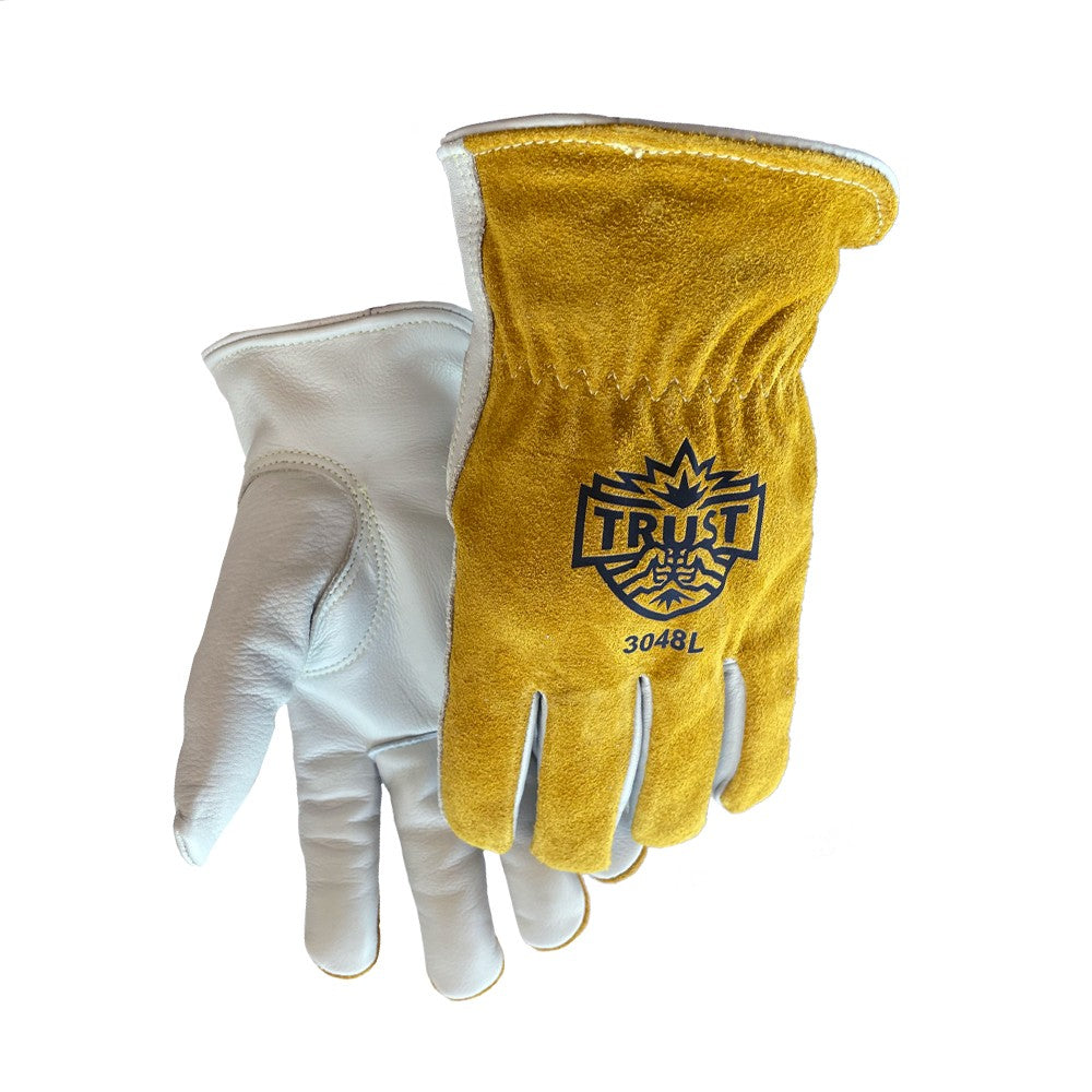 3048 SELECT TOP GRAIN/SPLIT COWHIDE KEVLAR® SEWN DRIVERS GLOVE