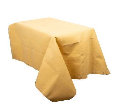 6065 MEDIUM DUTY 24OZ GOLD ACRYLIC COATED FIBERLASS WELDING BLANKET