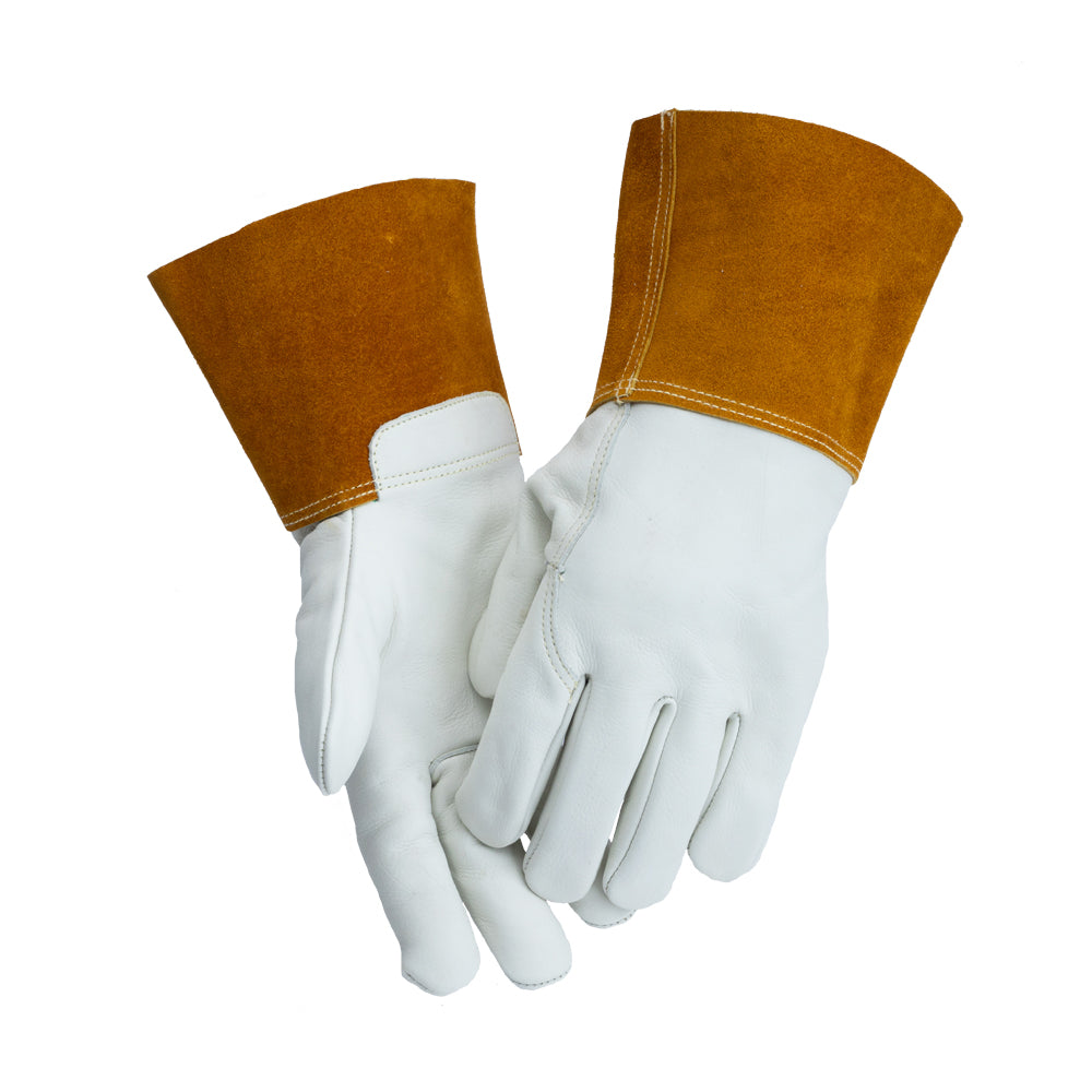 1055 ECONOMY TOP GRAIN COWHIDE UNLINED MIG WELDERS GLOVE