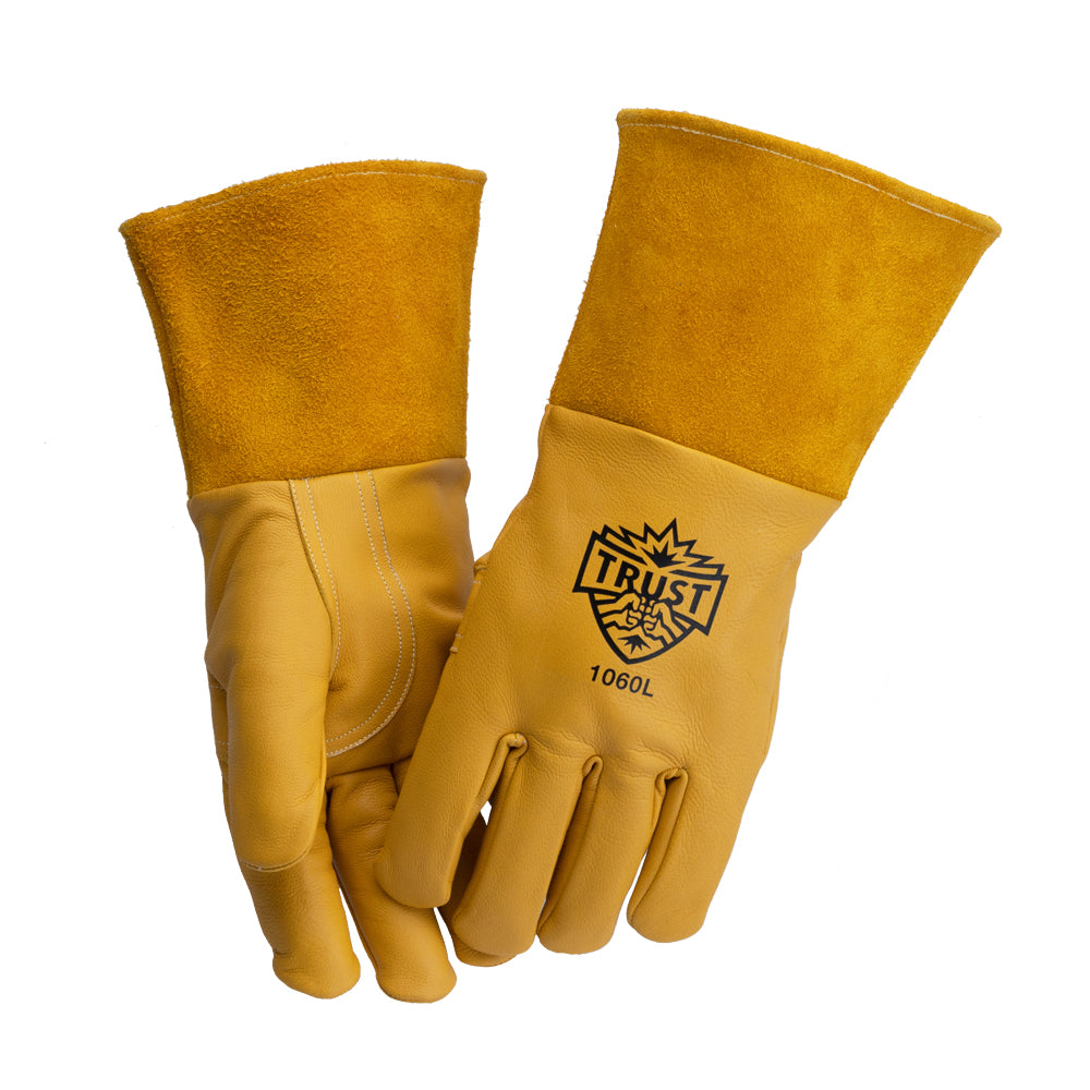 1060 PREMIUM TOP GRAIN GOATSKIN MIG WELDERS GLOVE
