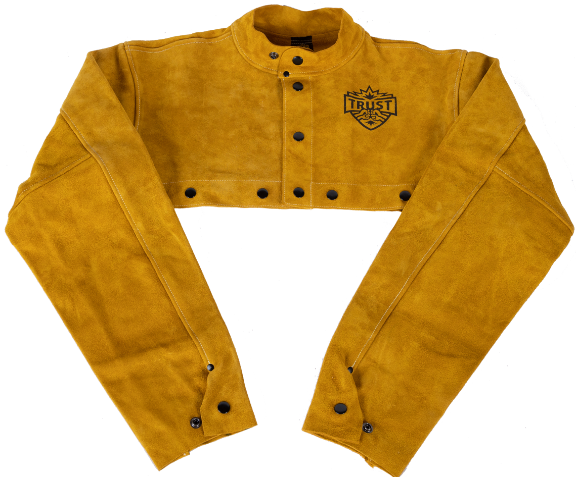 5012 PREMIUM GOLDEN BROWN COWHIDE CAPE SLEEVE
