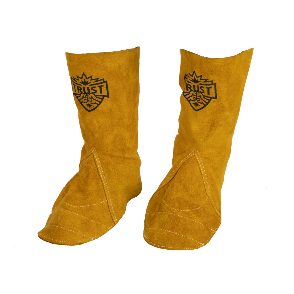 5240 PREMIUM GOLD SIDE SPLIT COWHIDE 14" LEATHER LEGGINGS