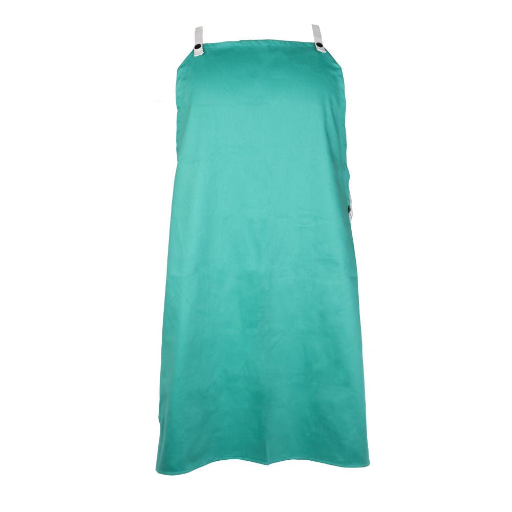 5570 PREMIUM LIGHTWEIGHT FR 24"X36" GREEN BIB APRON