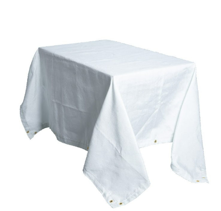 6120 LIGHT DUTY 18OZ WHITE UNCOATED FIBERGLASS WELDING BLANKET