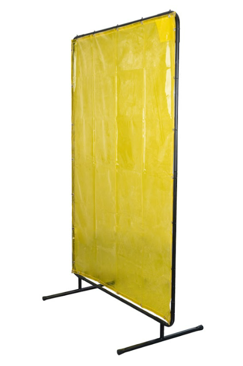 6440 14 MIL YELLOW TRANSPARENT WELDING CURTAIN