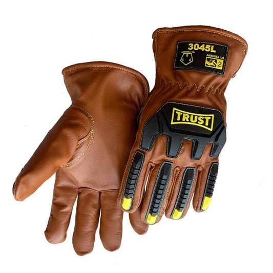 3045 SELECT GOATSKIN CUT LEVEL A9 TPR BACK DRIVERS GLOVE
