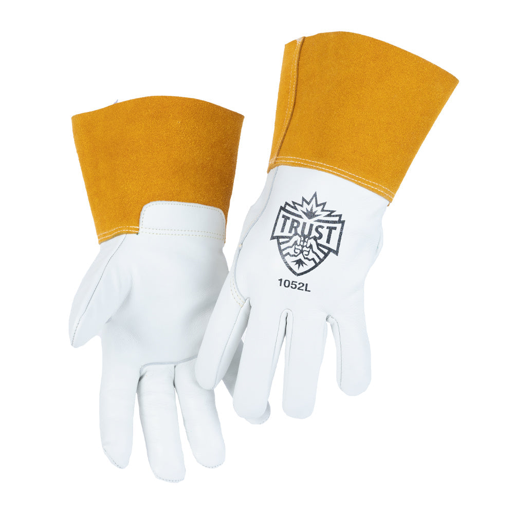 1052 SELECT TOP GRAIN COWHIDE UNLINED MIG WELDERS GLOVE