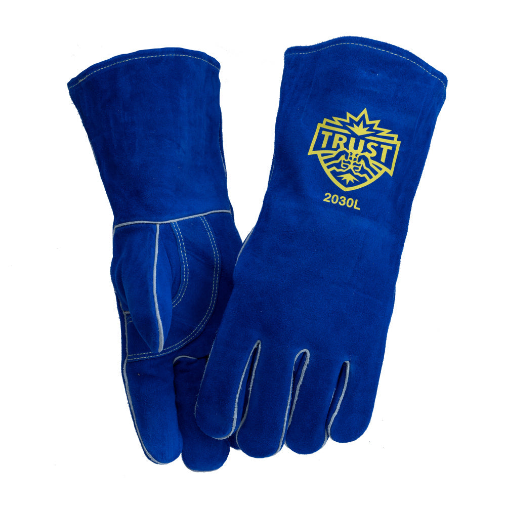 2030L SELECT SHOULDER SPLIT COWHIDE COTTON LINED STICK WELDERS