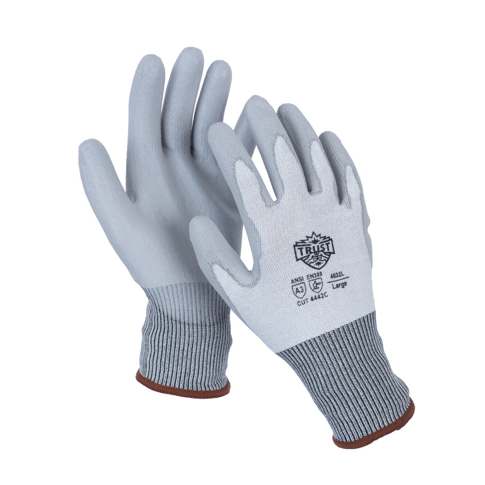 4032 13 GAUGE PU CUT LEVEL A3 COATED GLOVE