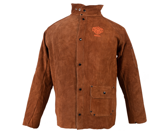 5000 PREMIUM DARK BROWN COWHIDE 30" JACKET