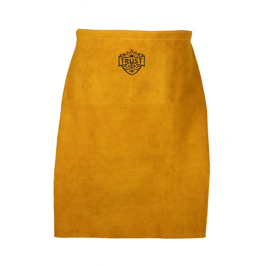 5042 PREMIUM GOLDEN BROWN 24"X24" LEATHER WAIST APRON