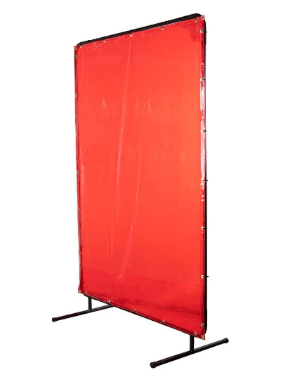 6400 14 MIL ORANGE TRANSPARENT WELDING CURTAIN